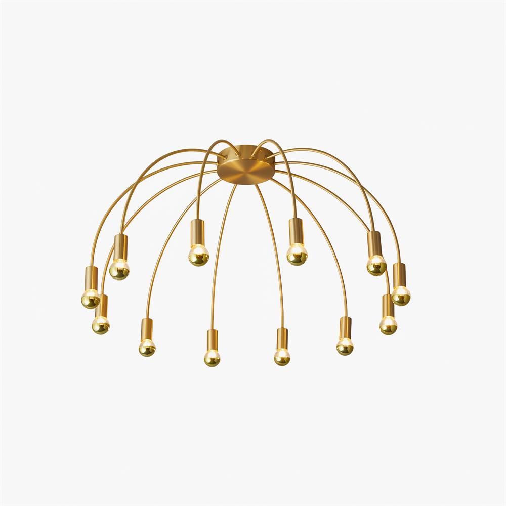 Sage luxe glas plafondlamp