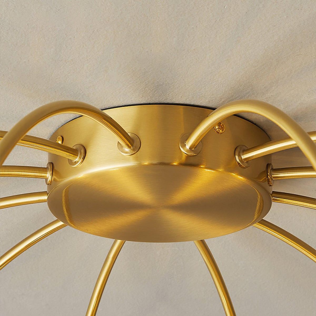 Sage luxe glas plafondlamp