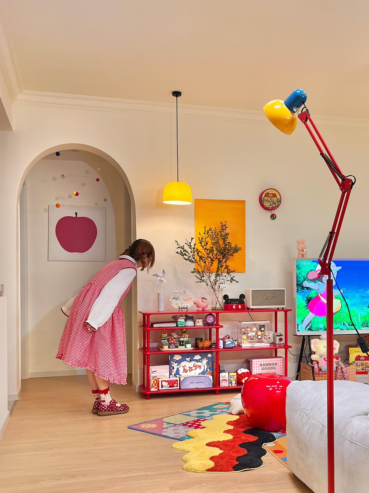 Idoren Speelse vloerlamp