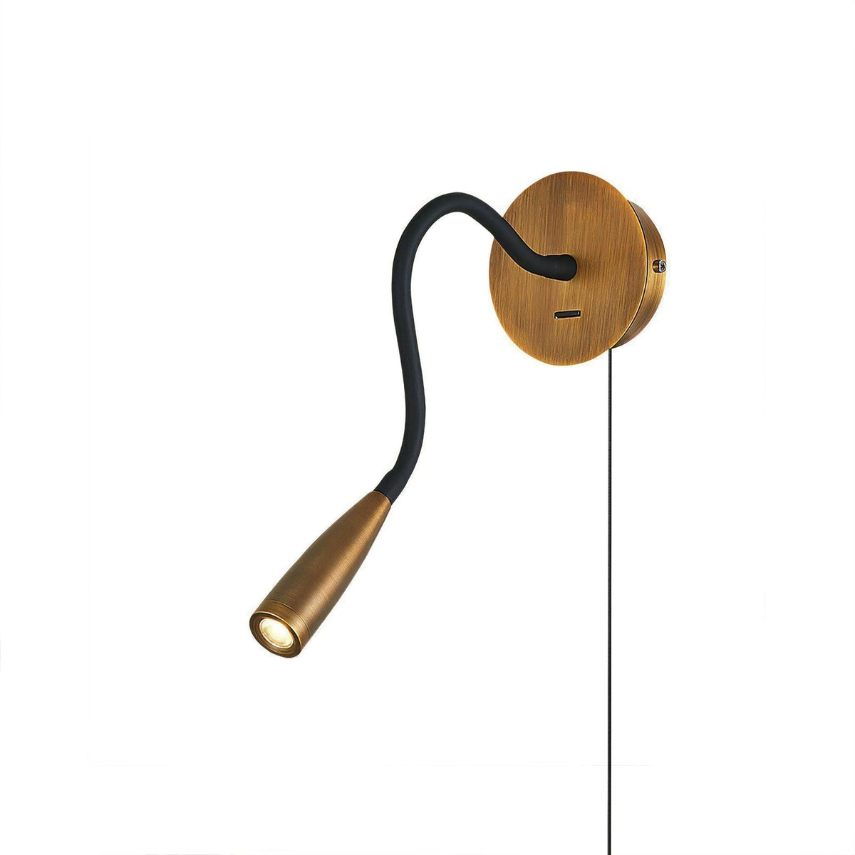 Rivanelle moderne minimalistische wandlamp met stekker