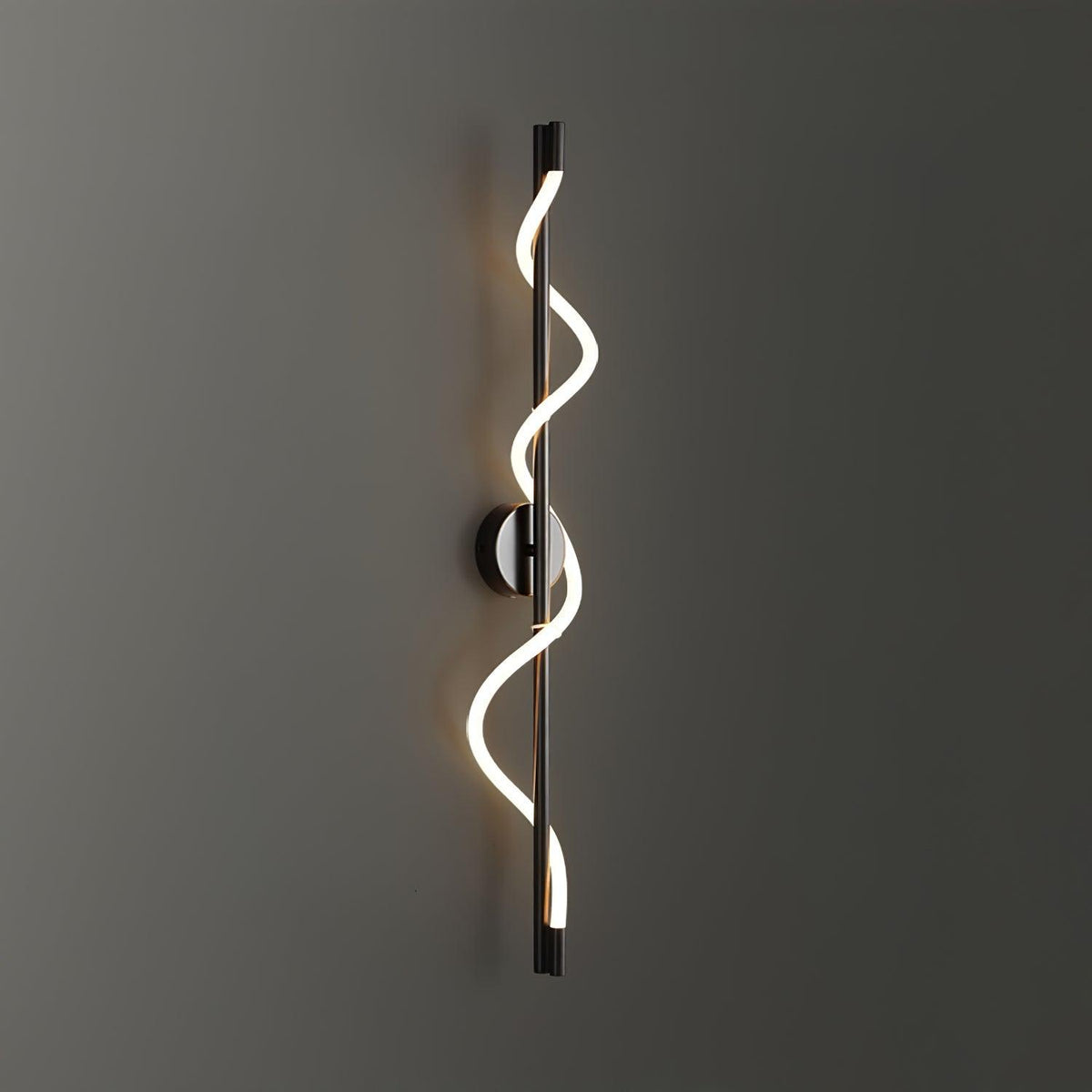 Nivelo sculpturale messing siliconen wandlamp