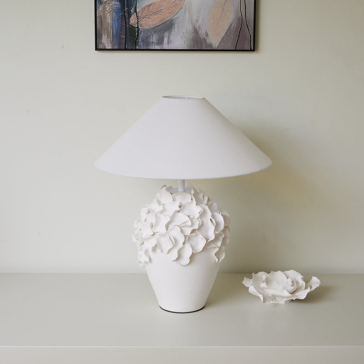 Eleanor Moderne tafellamp van keramiek