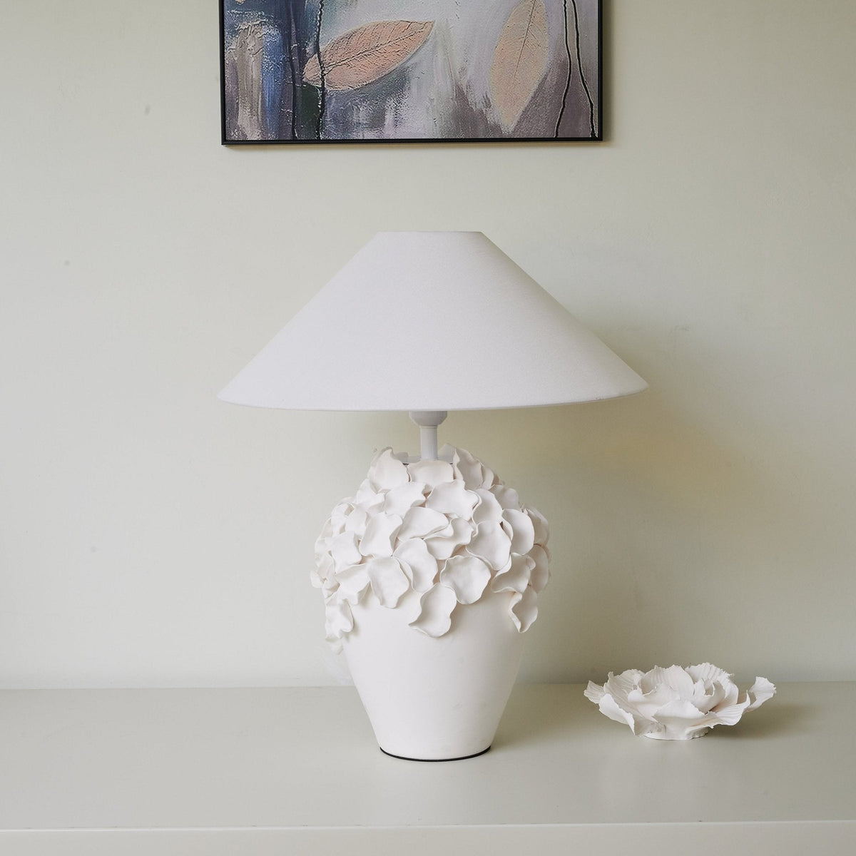 Eleanor Moderne tafellamp van keramiek