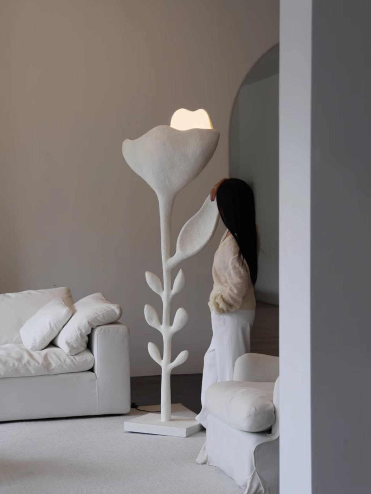 Esken vloerlamp