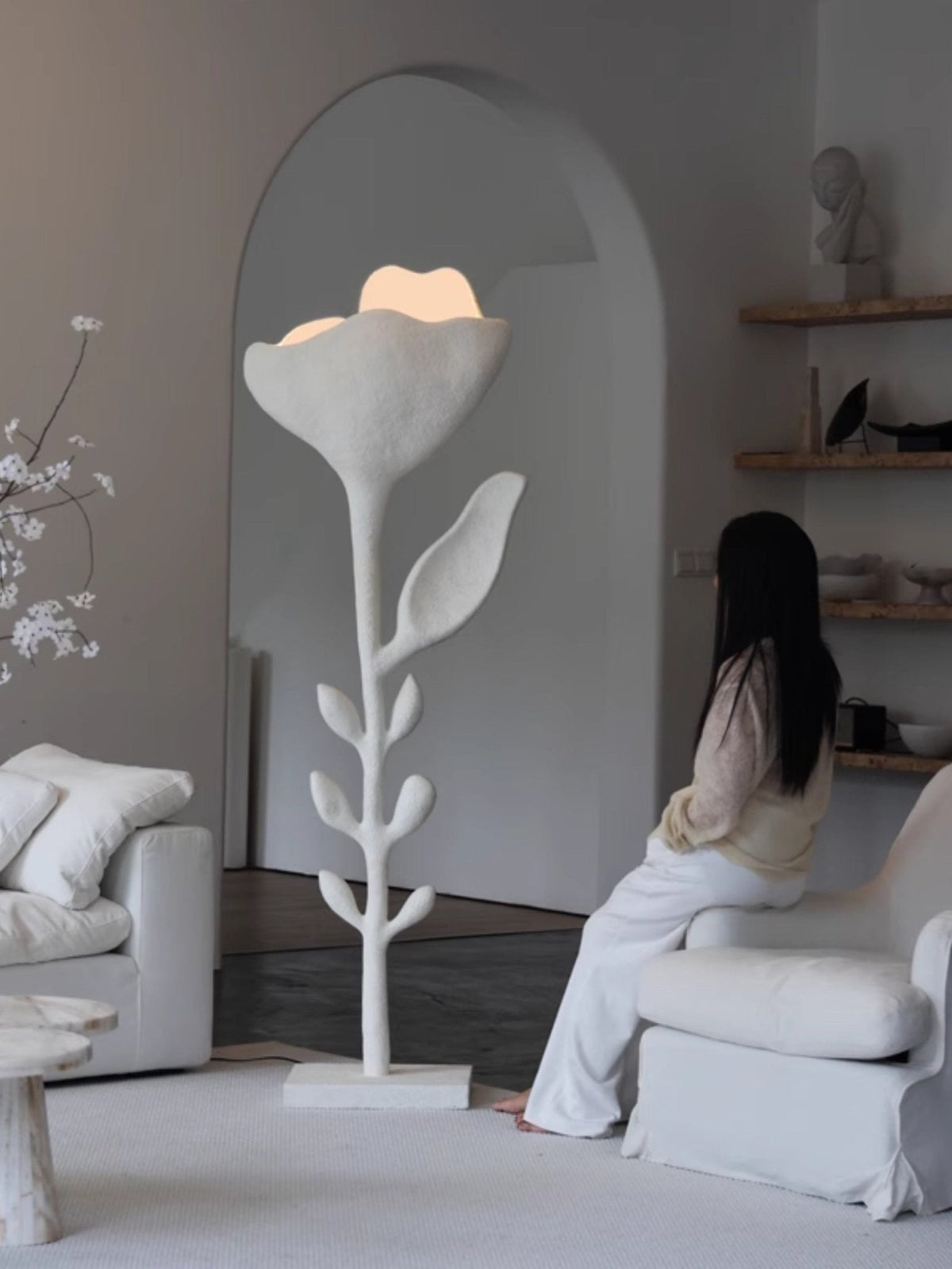 Esken vloerlamp