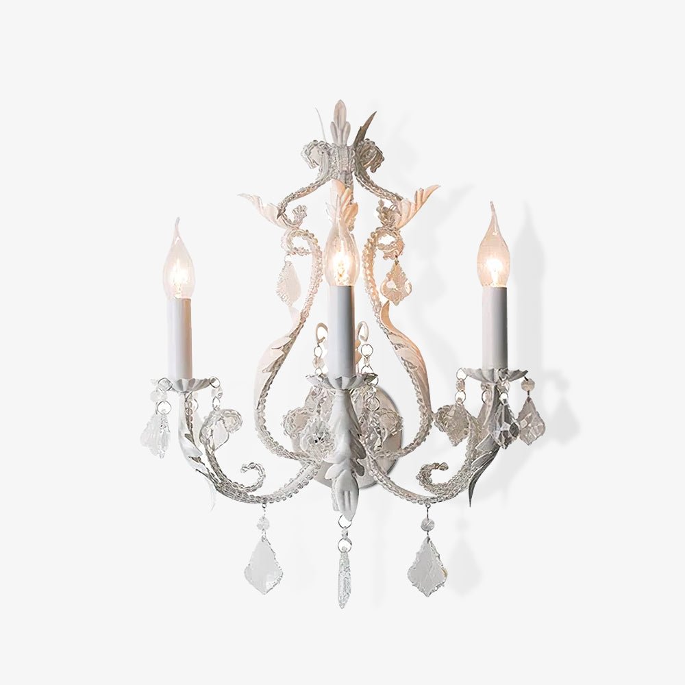 Xeldes traditionele kandelaar kristallen wandlamp