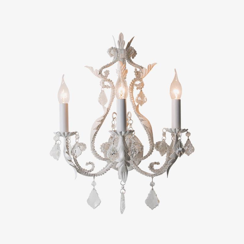Xeldes traditionele kandelaar kristallen wandlamp