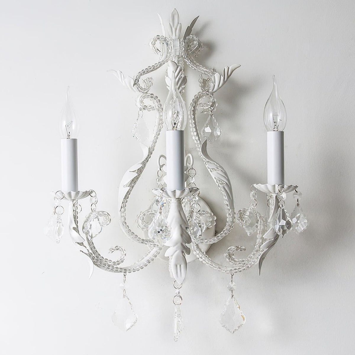 Xeldes traditionele kandelaar kristallen wandlamp