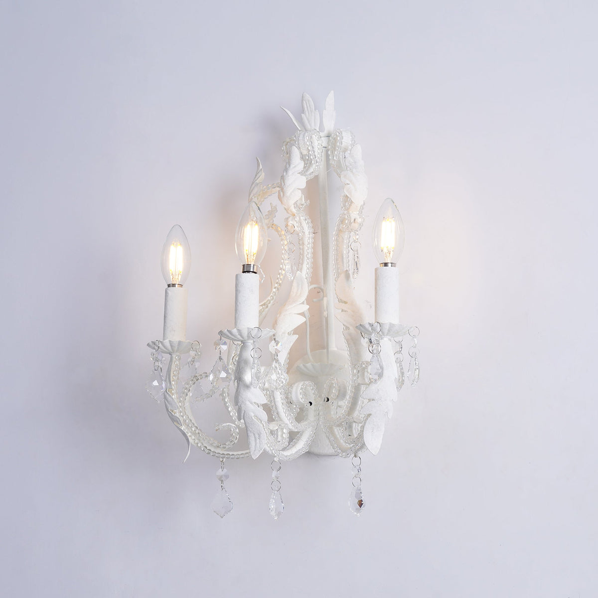 Xeldes traditionele kandelaar kristallen wandlamp