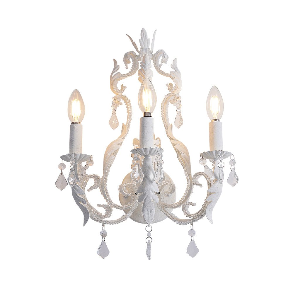 Xeldes traditionele kandelaar kristallen wandlamp