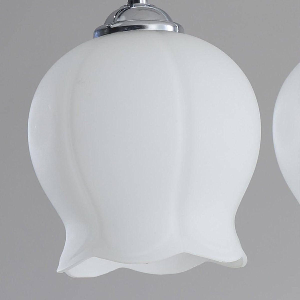 Evenara Moderne minimalistische hanglamp met bloemmotief van glas