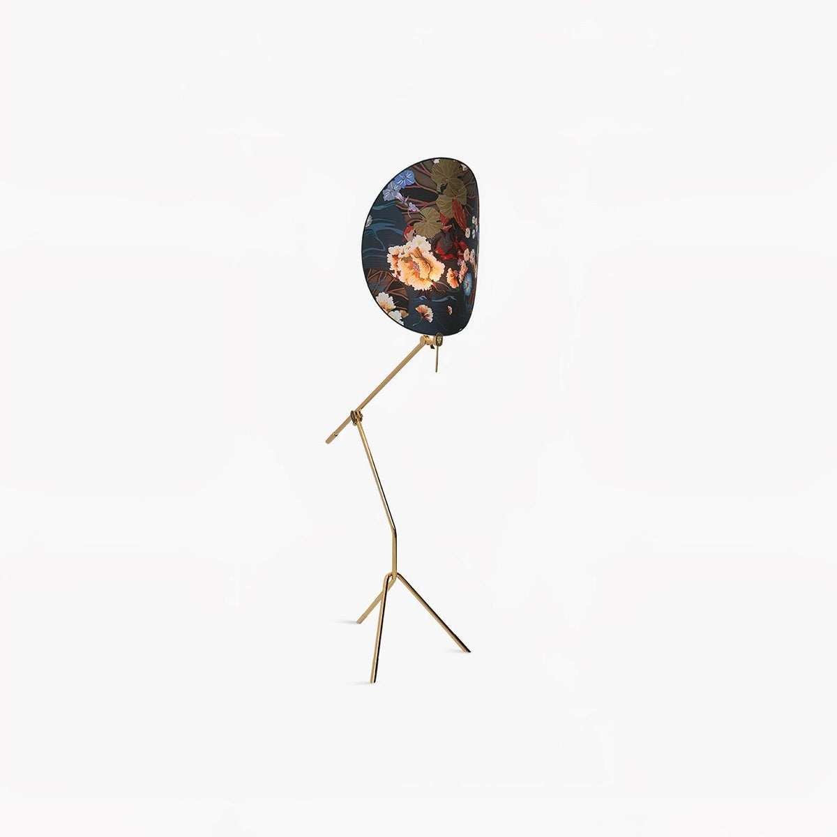 Unexin messing vloerlamp
