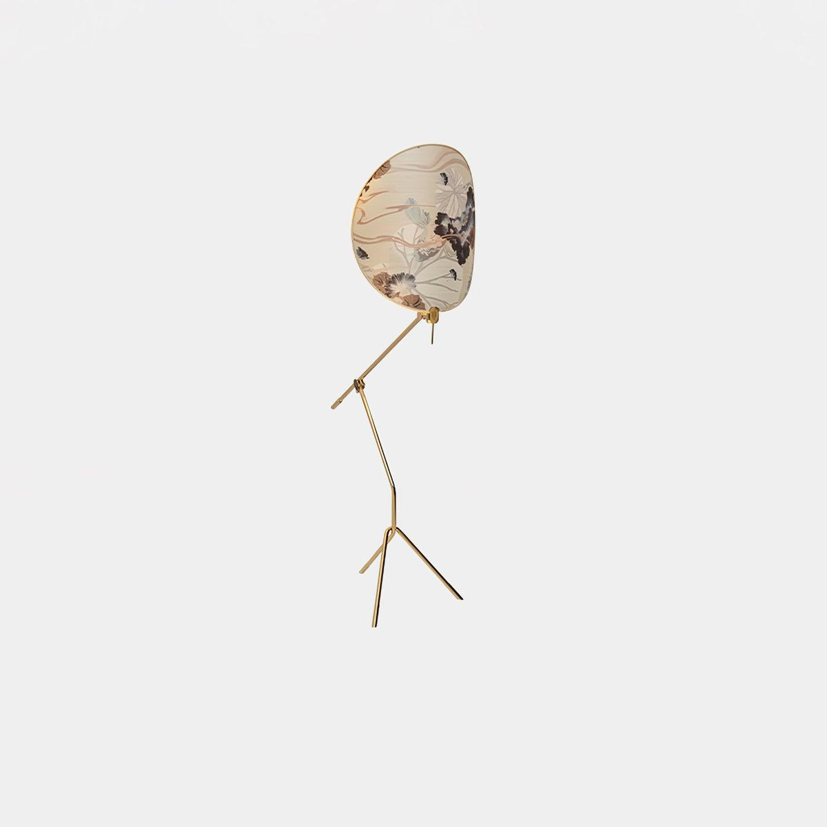 Unexin messing vloerlamp