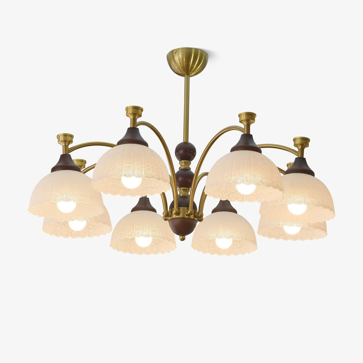 Vosolir Traditionele Elegantie Houten Kroonluchter