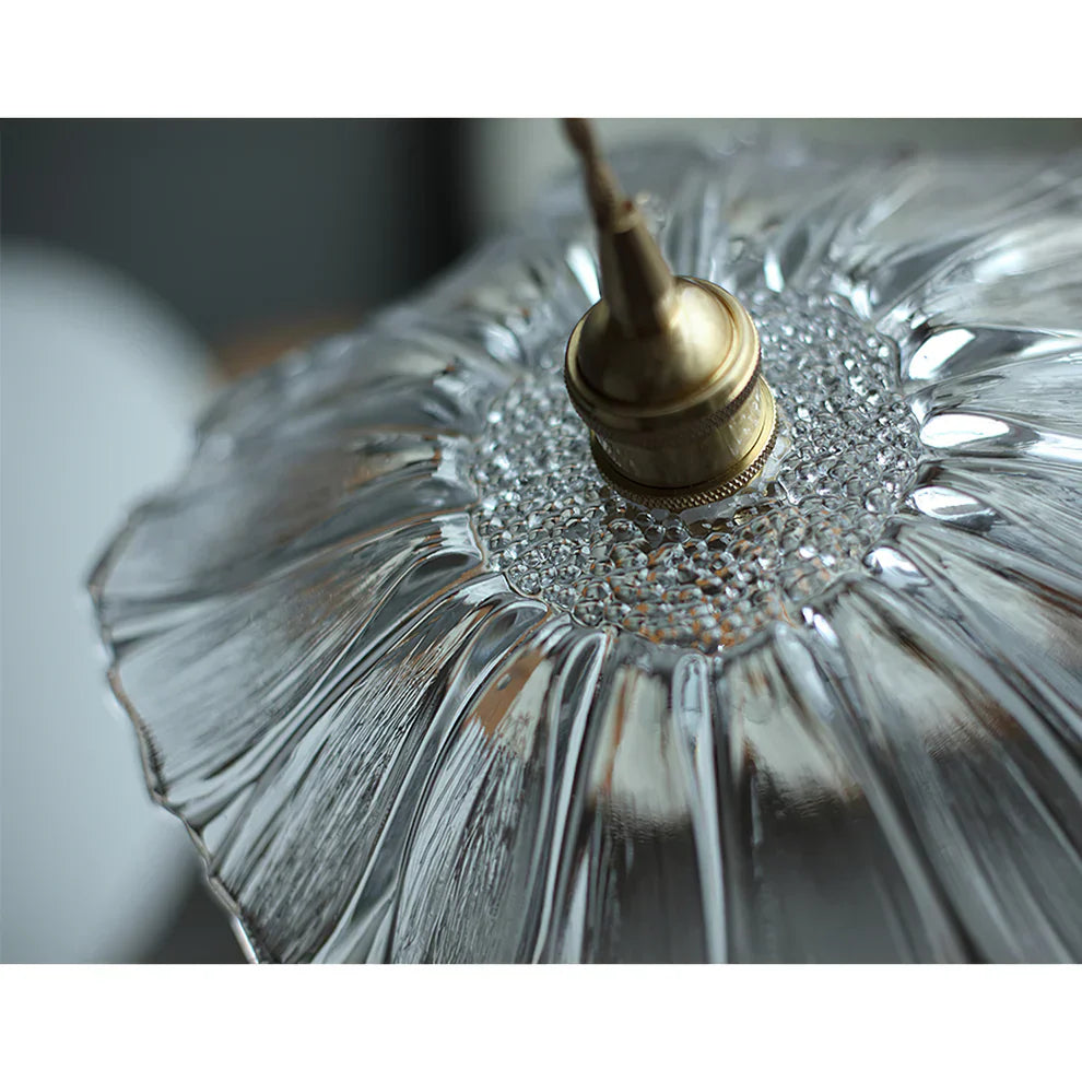 Carins Modern Bloem Glas Hangend Hanglampen Eetkamer