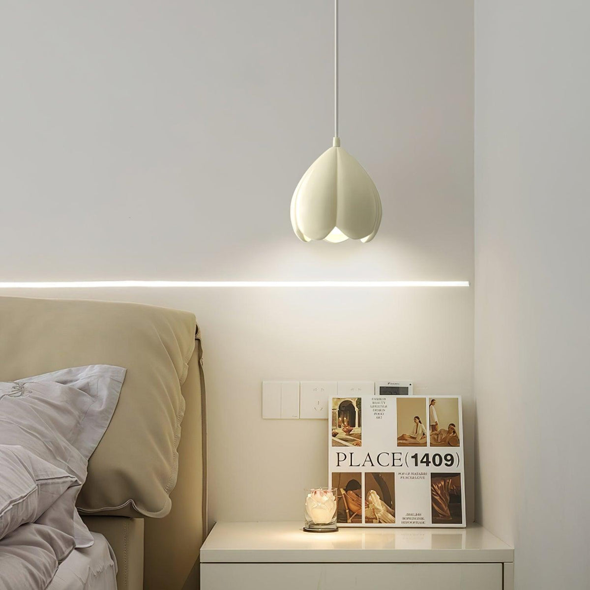 Velara kunstmatige hanglamp van hars
