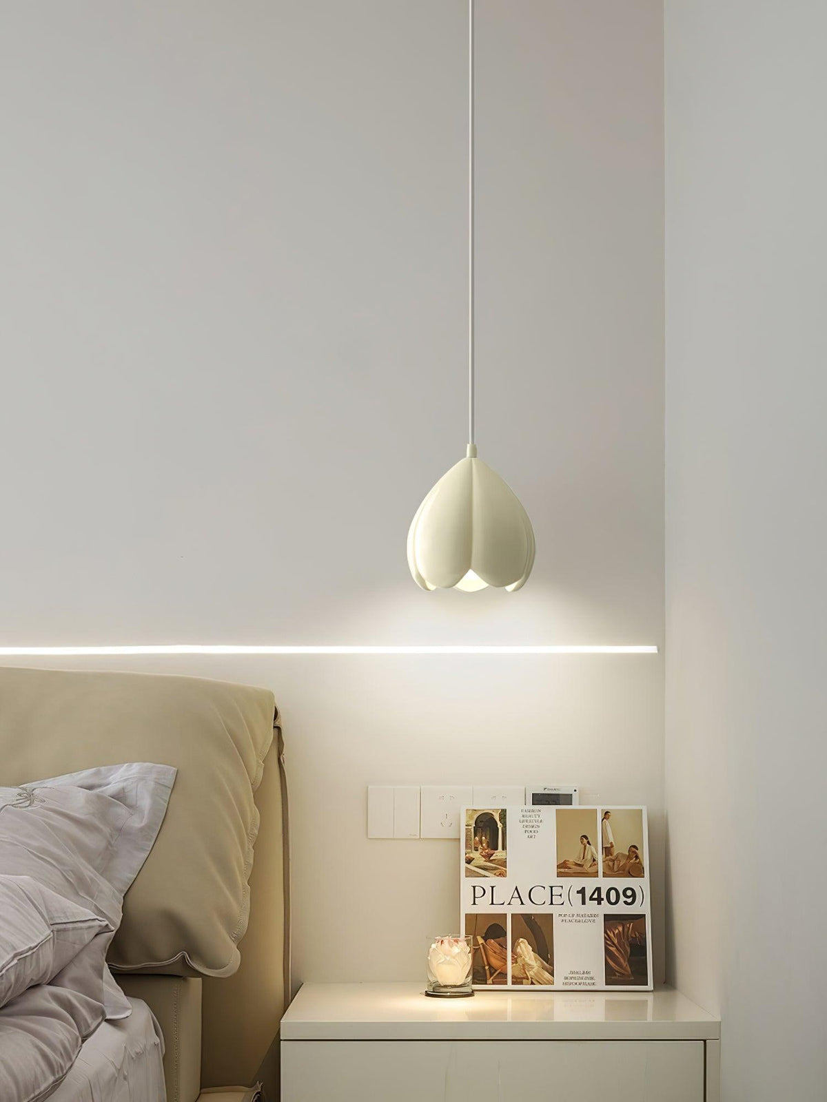 Velara kunstmatige hanglamp van hars