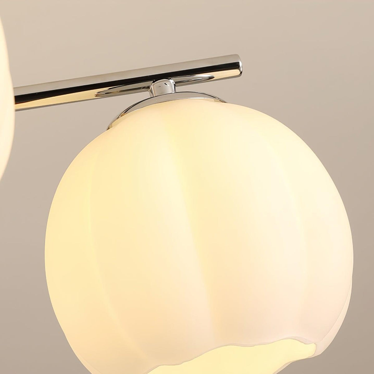 Ezoror Noordse kunst bloemknoppen glas plafondlamp