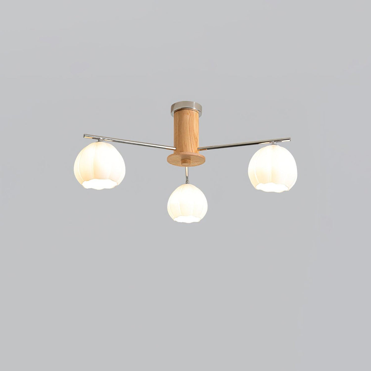 Ezoror Noordse kunst bloemknoppen glas plafondlamp