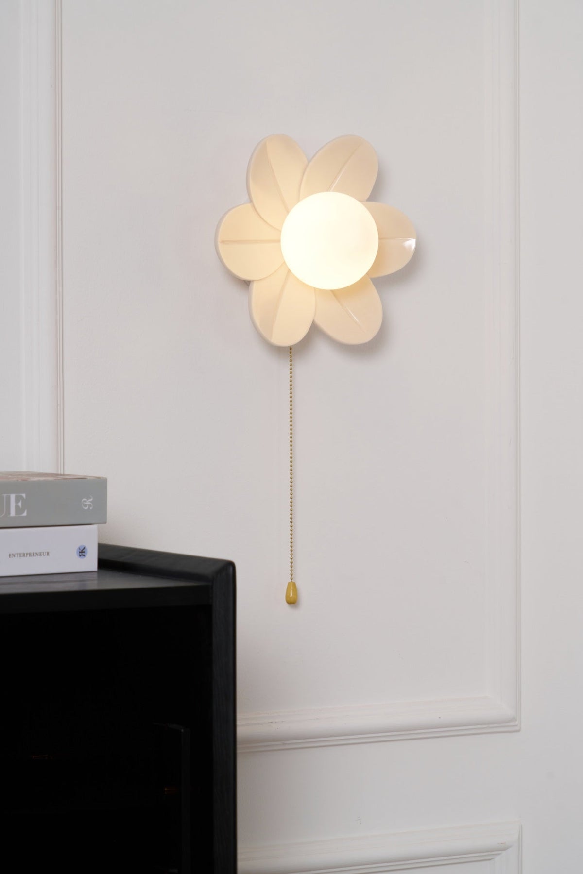 Bov Noordse kunst Flowers hars wandlamp