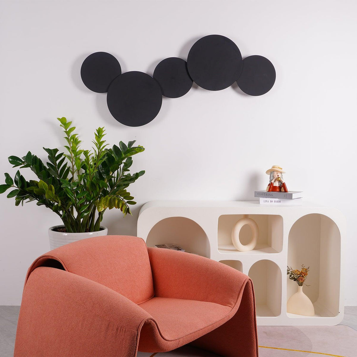 Arelis Geometrische wandlamp met Schijf
