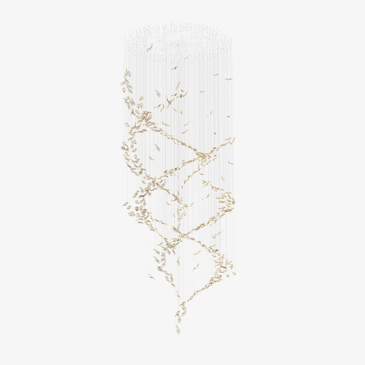 Velelora kroonluchter Cascading Leaf Luxe