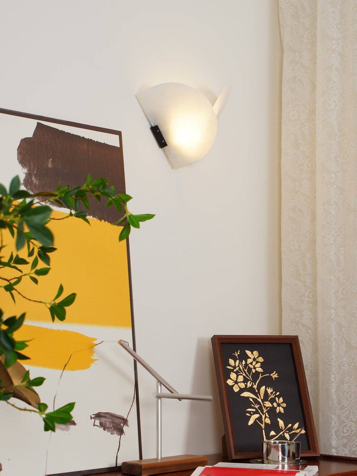 Pase Heart albasten wandlamp