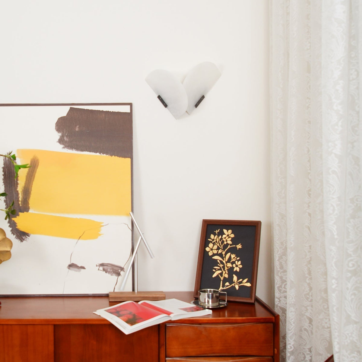 Pase Heart albasten wandlamp