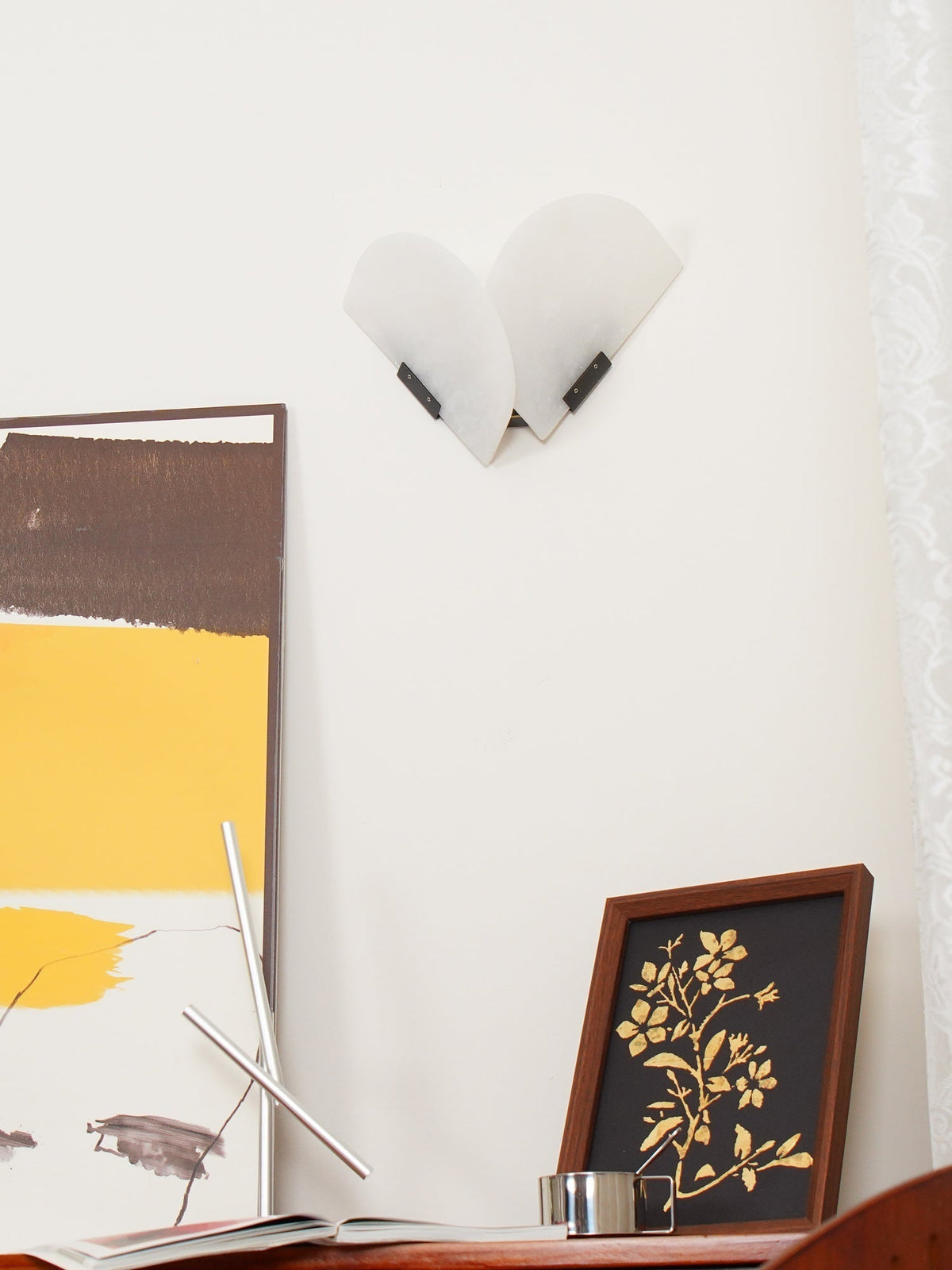 Pase Heart albasten wandlamp