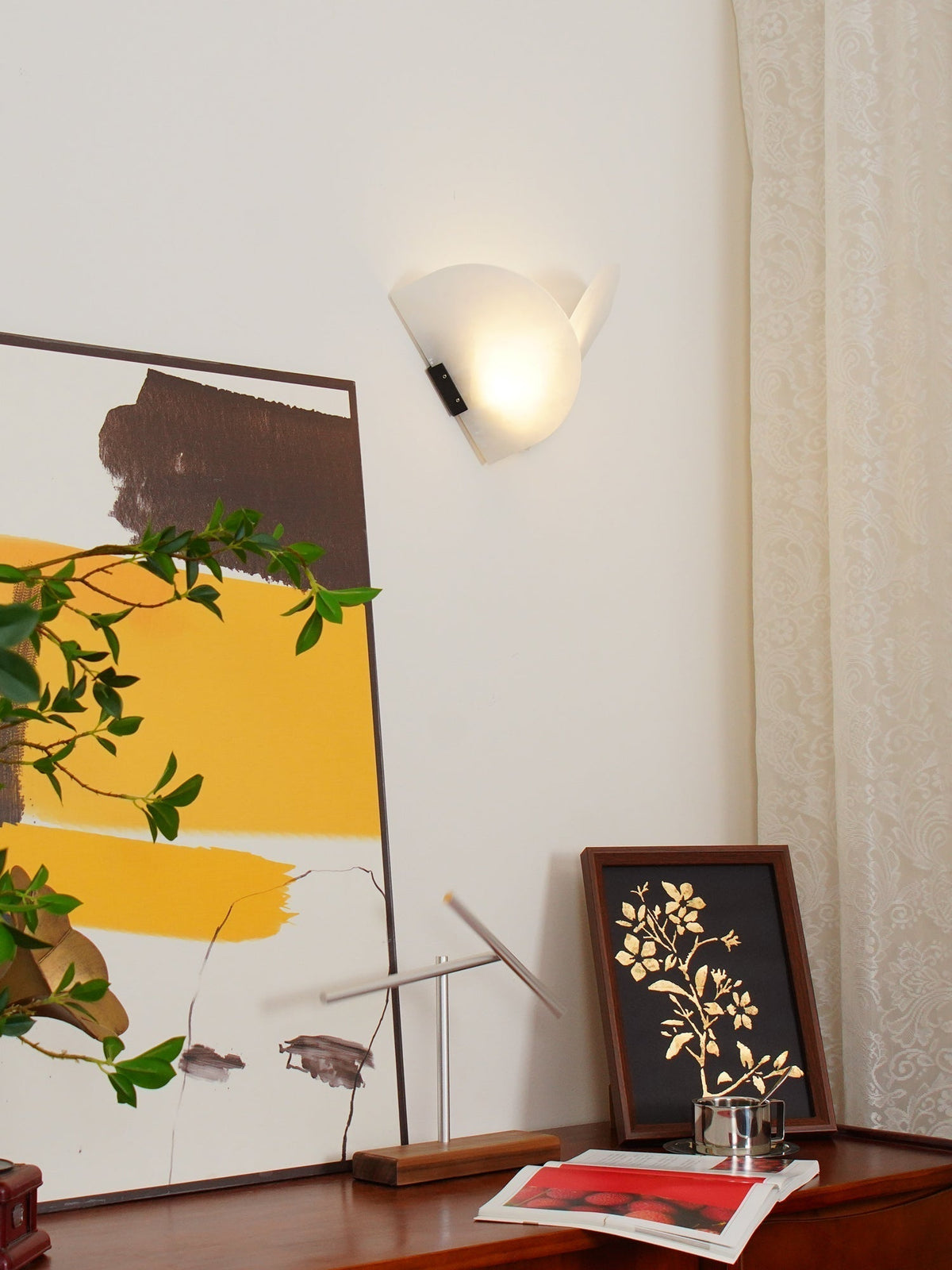 Pase Heart albasten wandlamp