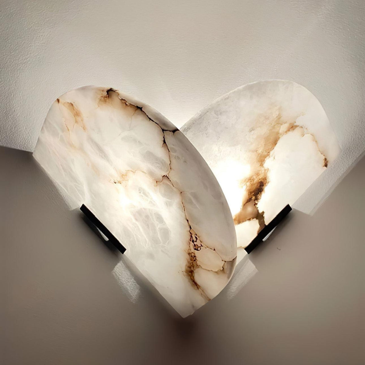 Pase Heart albasten wandlamp