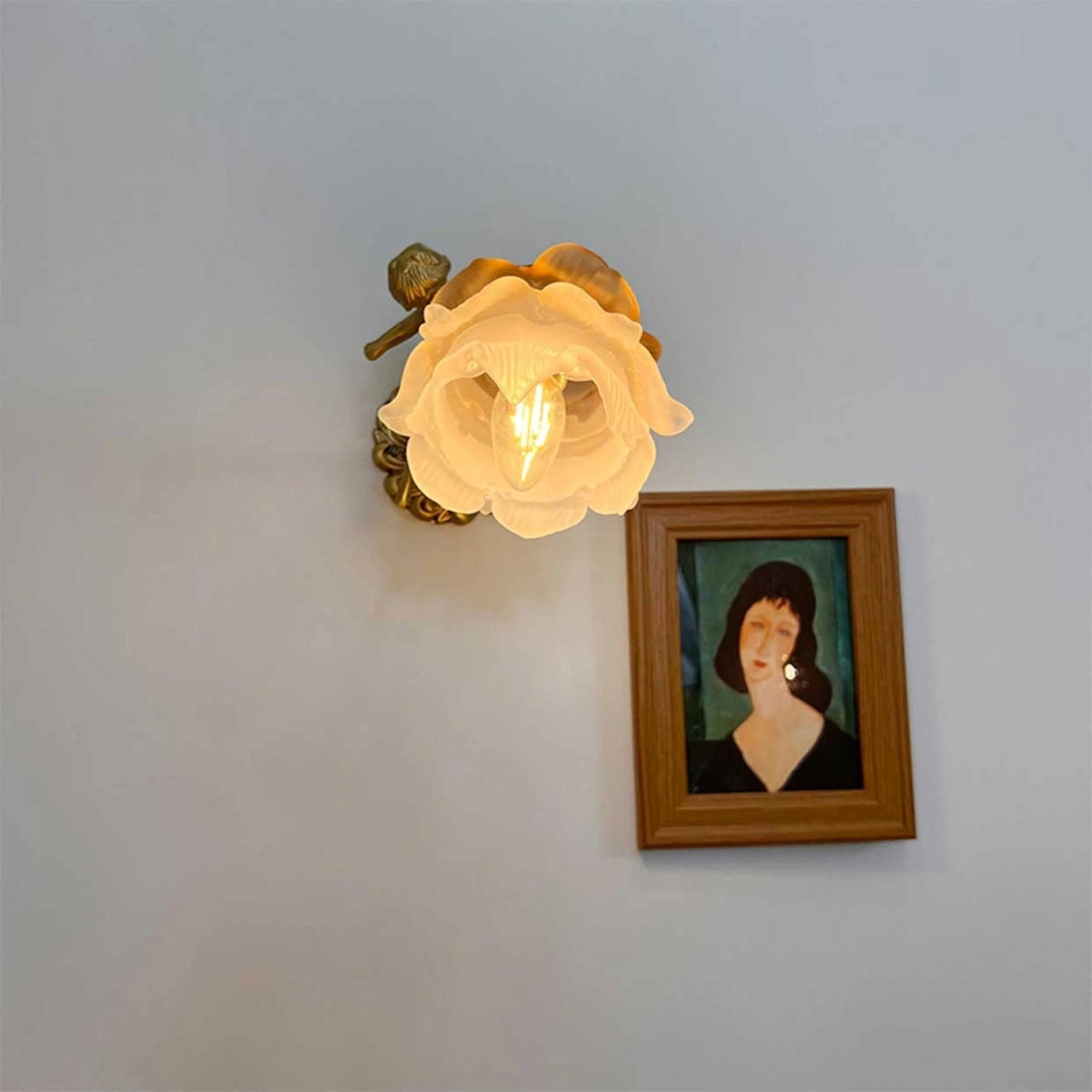 Bex Flying Angel wandlamp van glas