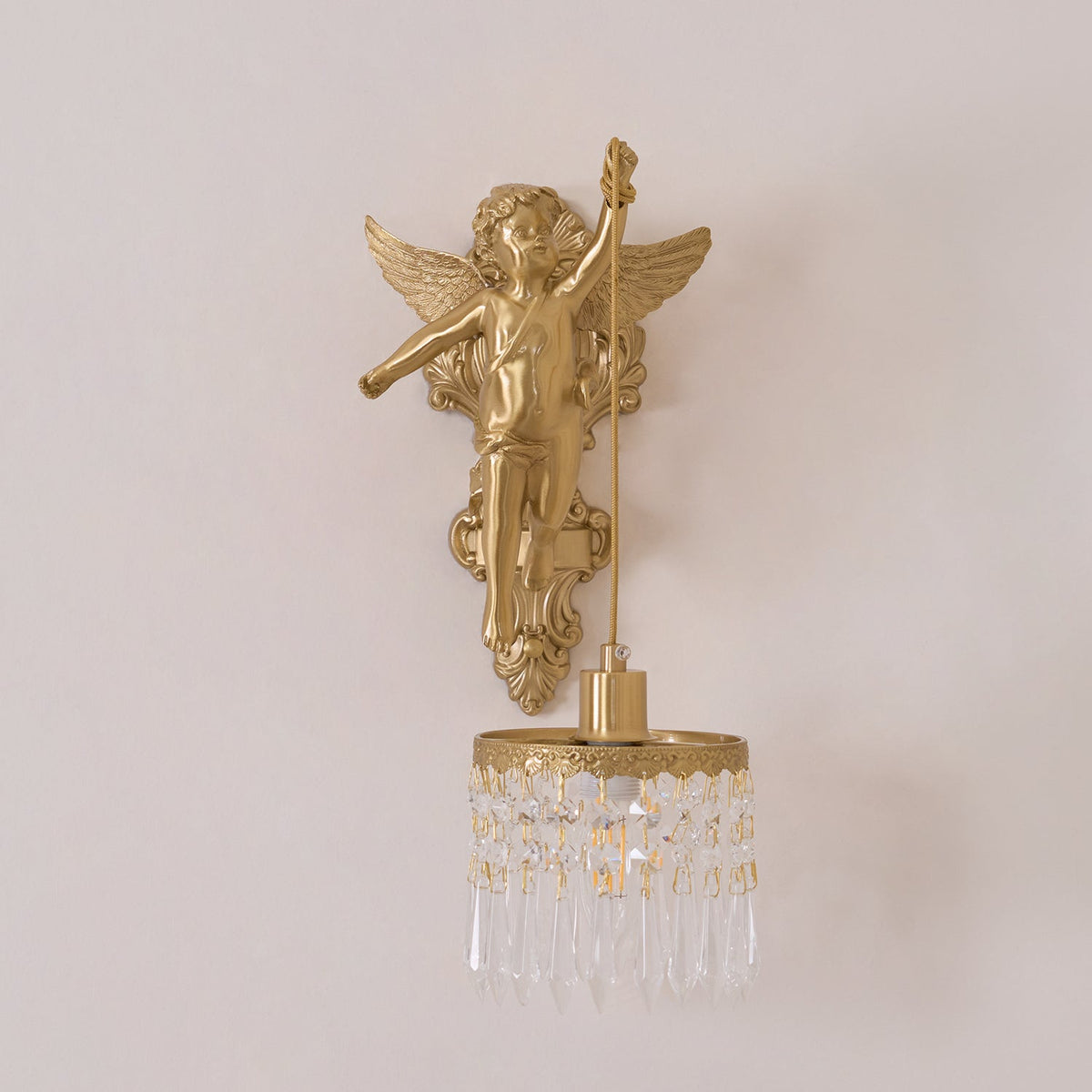 Bex Flying Angel wandlamp van glas