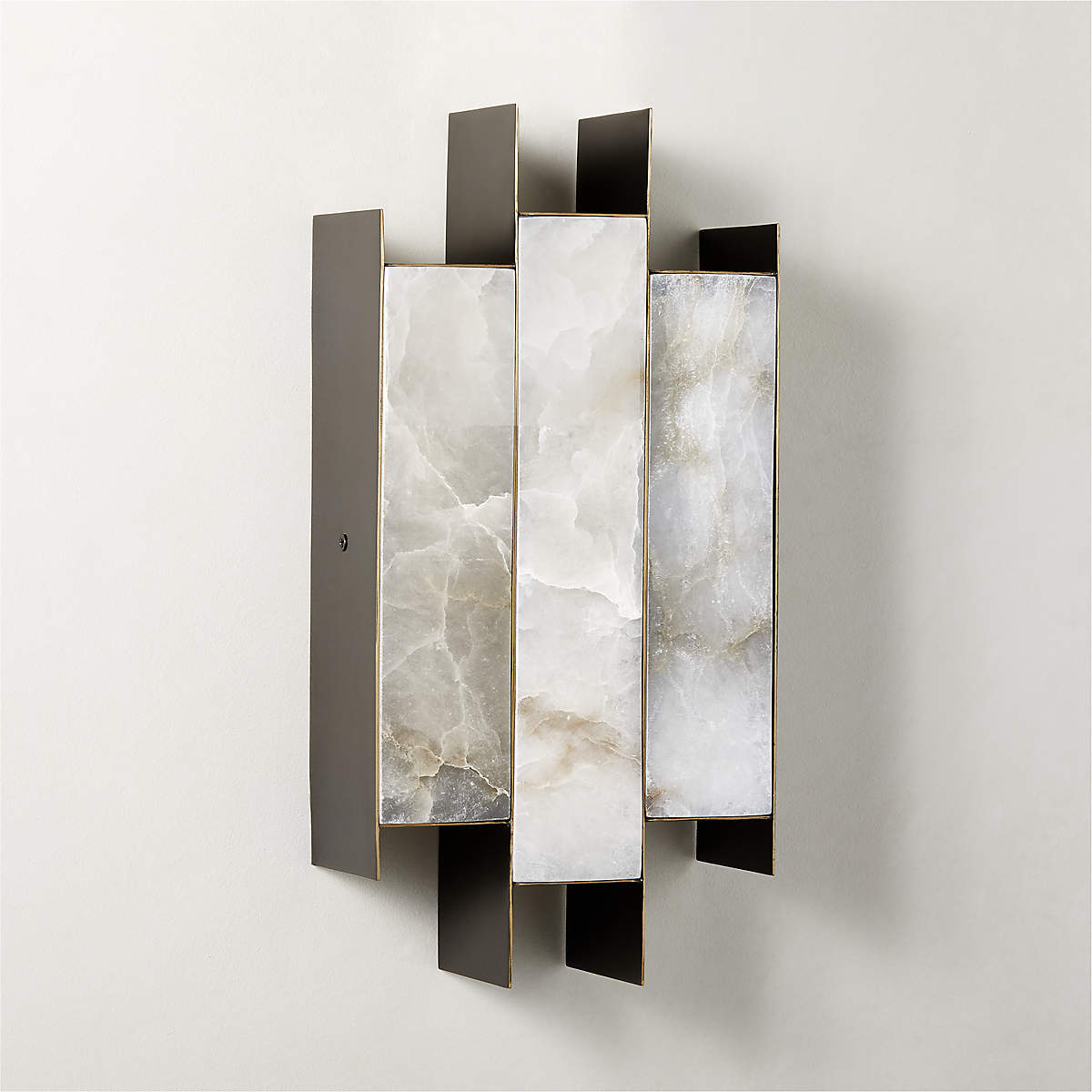 Finto Panel Moderne wandlamp met albast