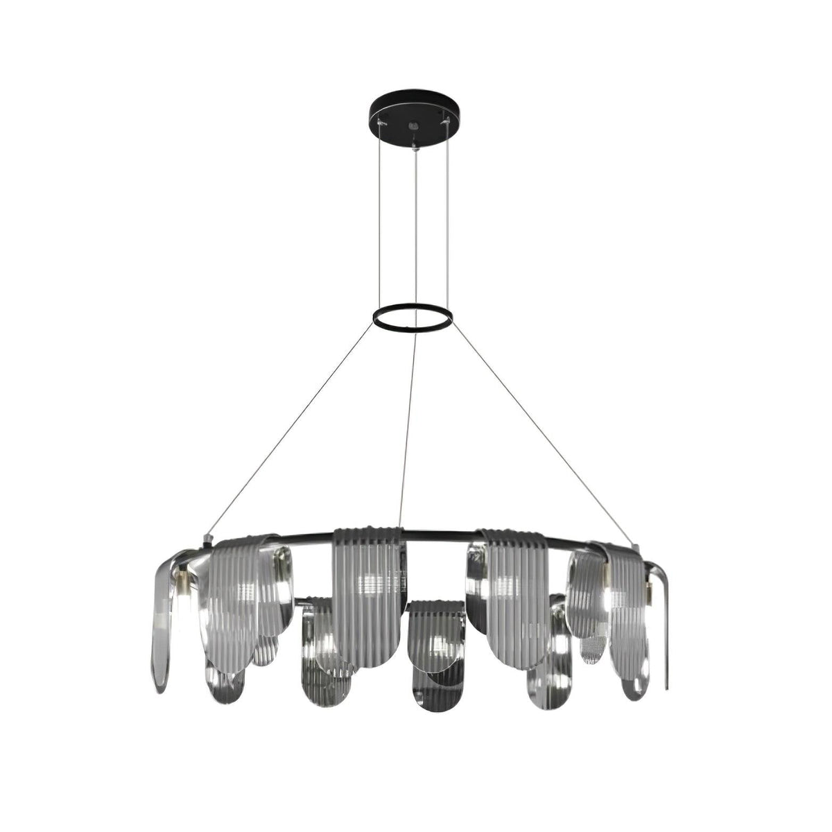 Celorella Moderne kroonluchter van glas