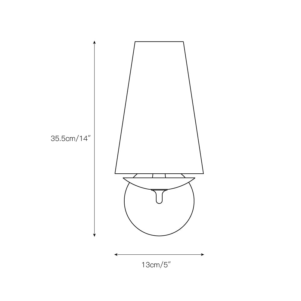Sorerielle wandlamp