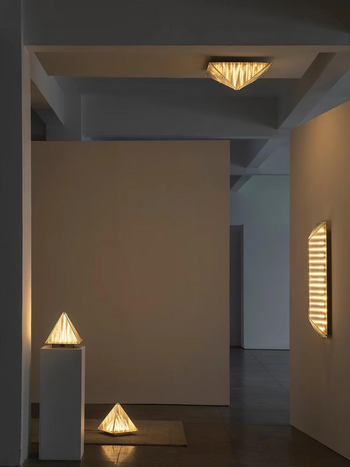 Facet Moderne hanglamp van glas met chrome afwerking