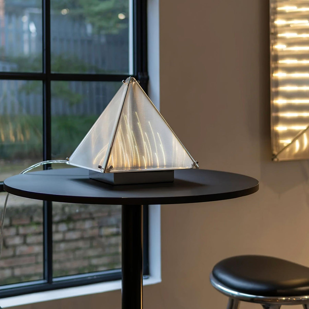 Mymiryre Pyramid glas tafellamp