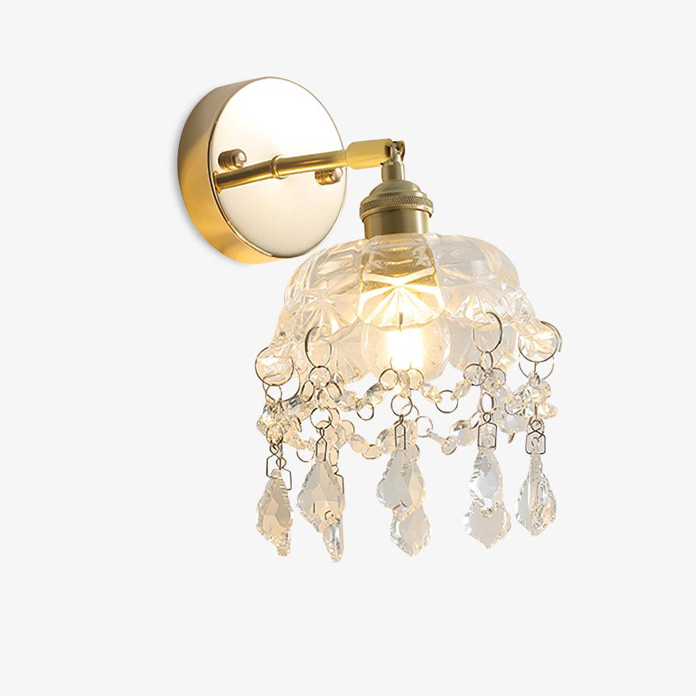 Baleno Postmodern Luxe Franse Tassel Kristal wandlamp