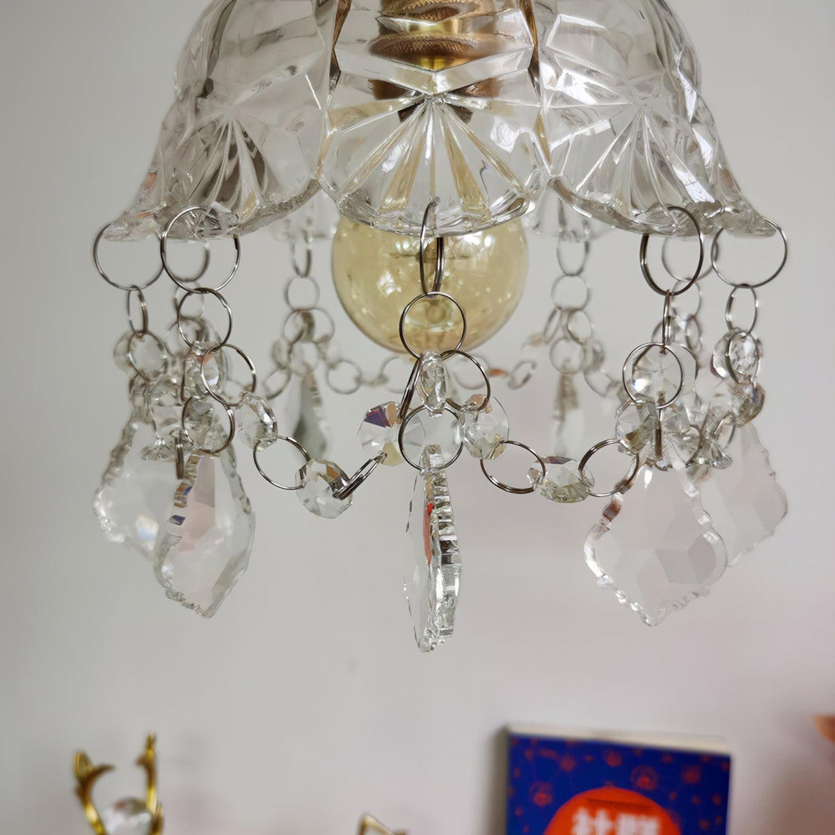 Baleno Postmodern Luxe Franse Tassel Kristal wandlamp