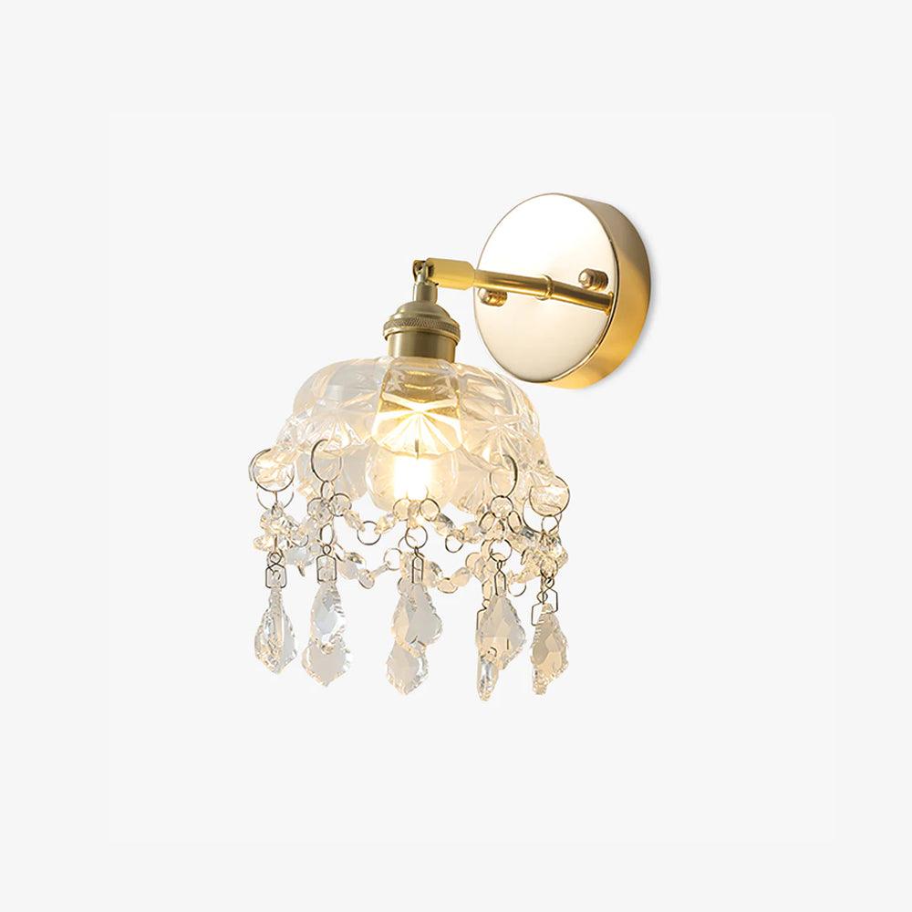Baleno Postmodern Luxe Franse Tassel Kristal wandlamp