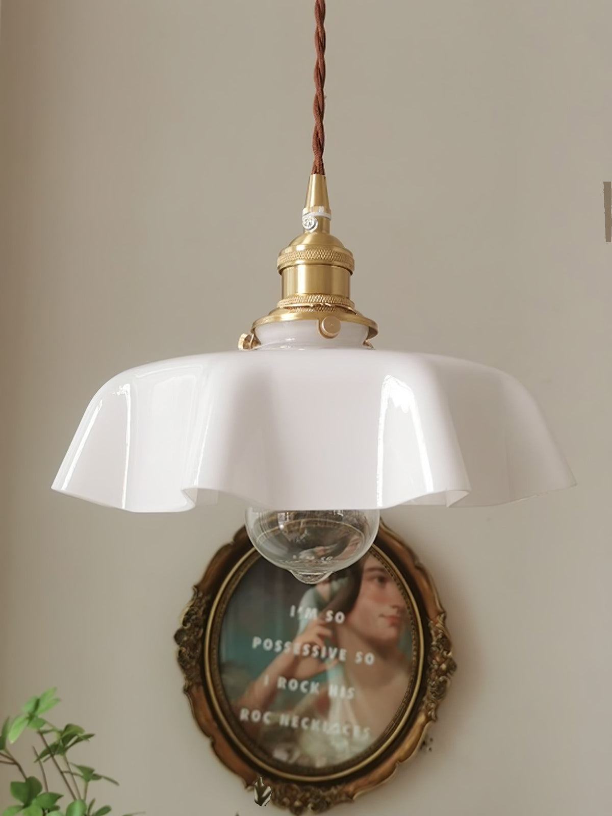 Liorivora hanglamp French Flower voor eetkamer