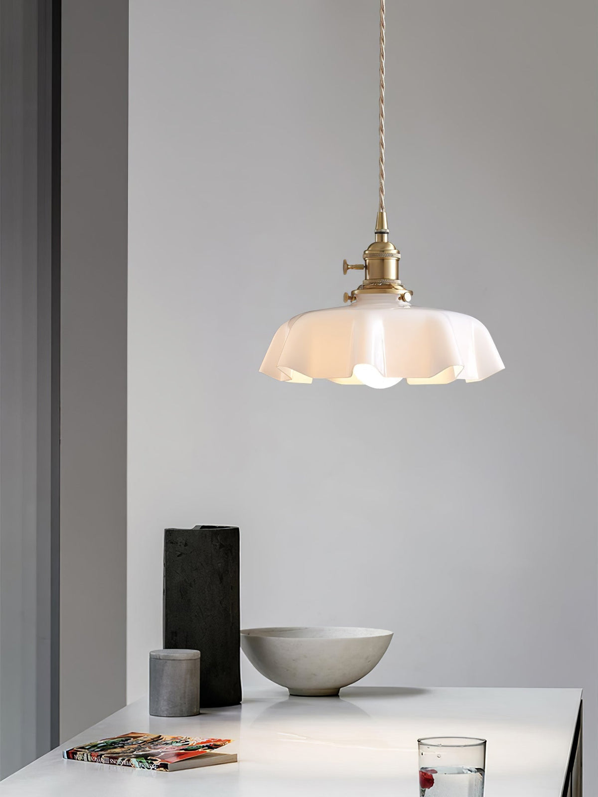 Liorivora hanglamp French Flower voor eetkamer