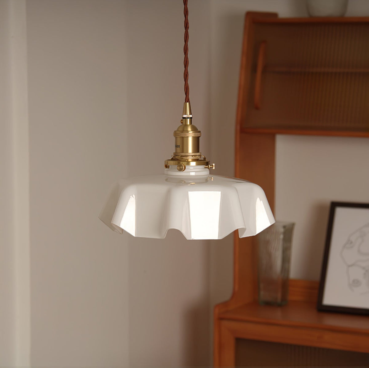 Liorivora hanglamp French Flower voor eetkamer