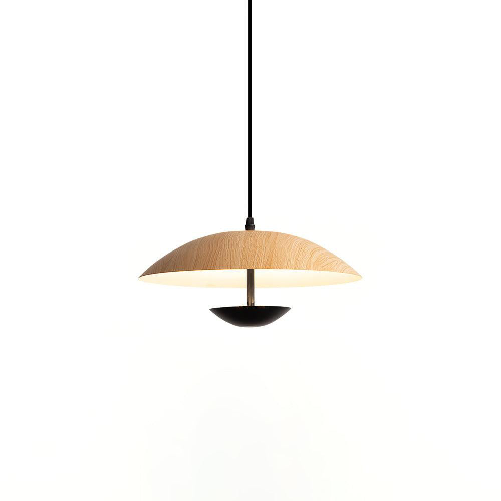 Virainette Moderne hanglamp van donker hout