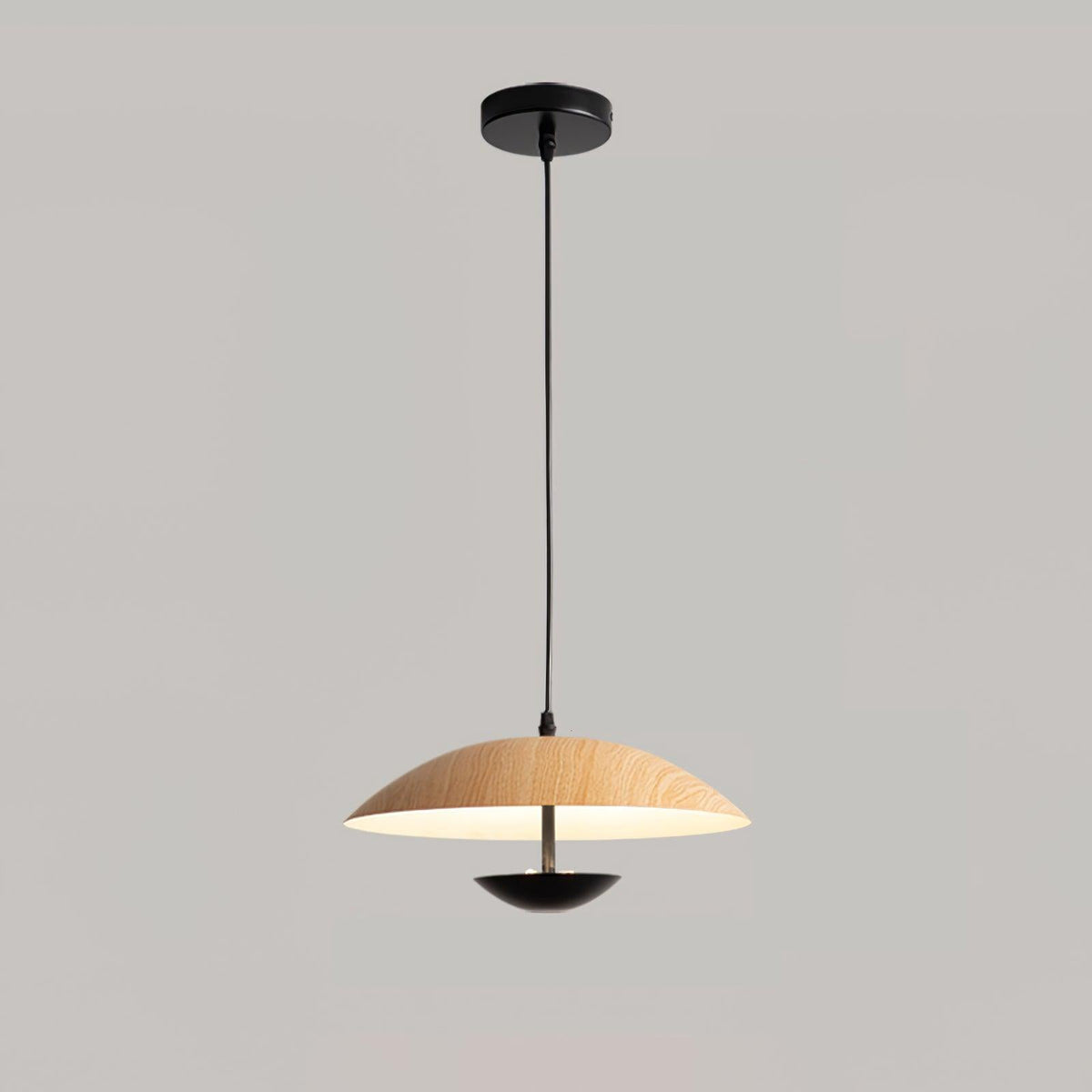 Virainette Moderne hanglamp van donker hout