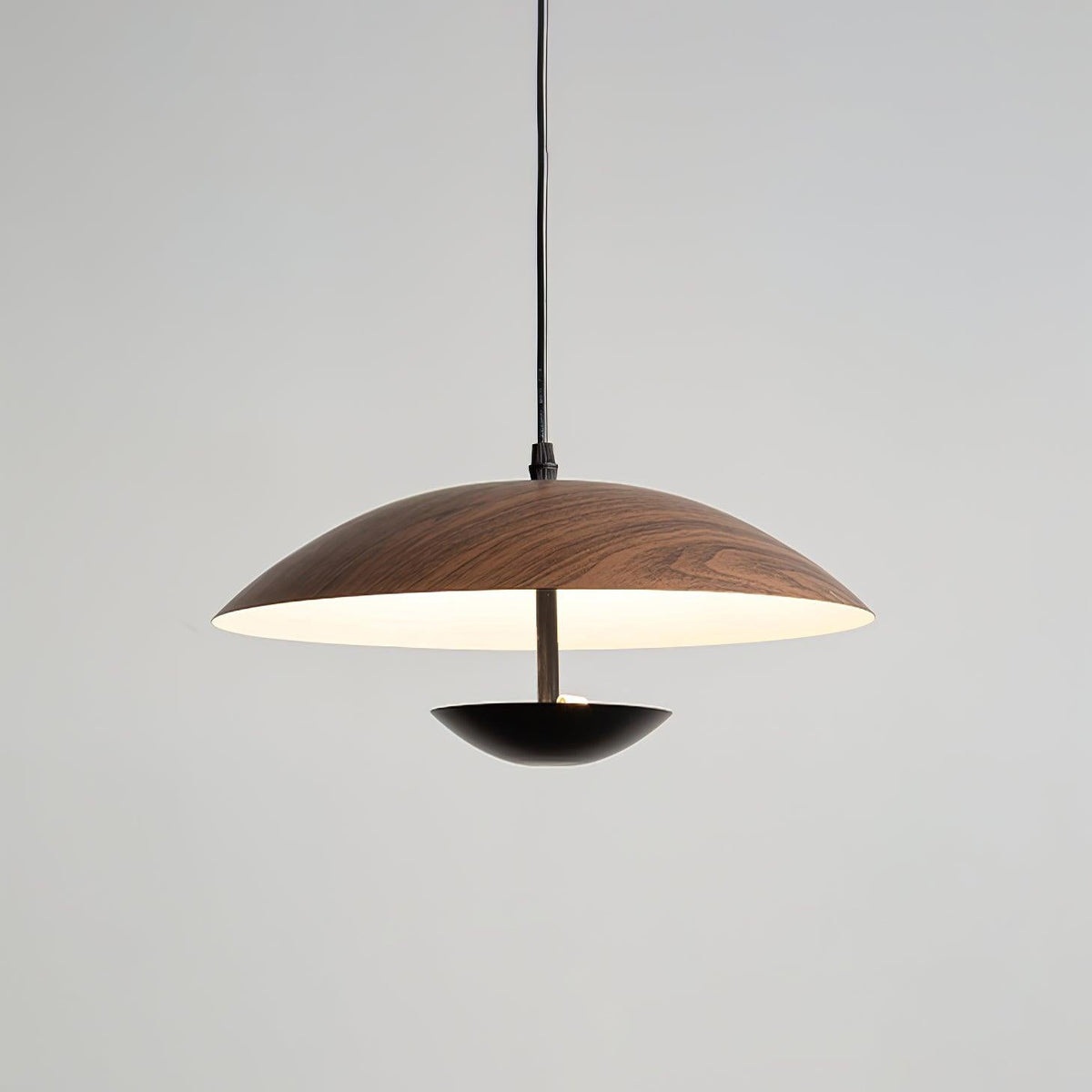 Virainette Moderne hanglamp van donker hout