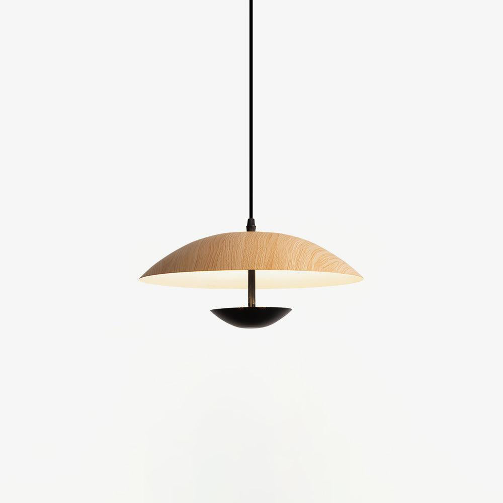 Virainette Moderne hanglamp van donker hout