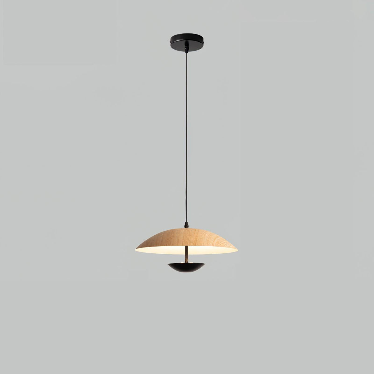 Virainette Moderne hanglamp van donker hout