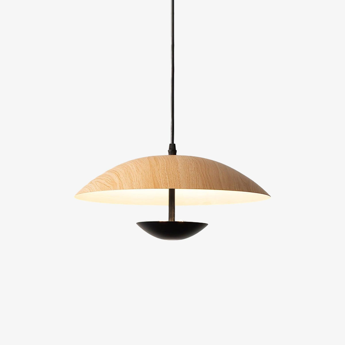 Virainette Moderne hanglamp van donker hout